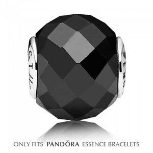 Pandora Charm Essence Black Spinel Strength